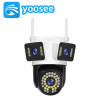 Κάμερα Yoosee WiFi HD με 3 Κάμερες για Triple Split Οθόνη – Ασύρματη Bullet & Ball IP68 με Έγχρωμη Νυχτερινή Όραση  SL-0050-17