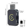 Mini Wireless CarPlay & Android Auto Adapter για iPhone / Android Plug