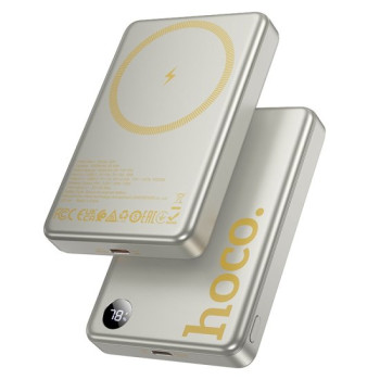 Hoco Q34 Magnetic Power Bank 10.000mAh 20W Titanium